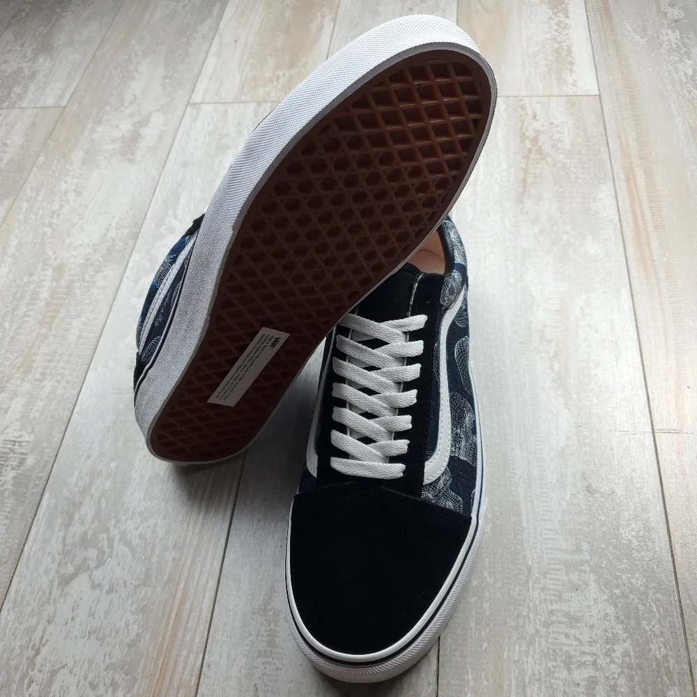 Vans Old Skool Wireframe Skulls - Picture 8 of 8